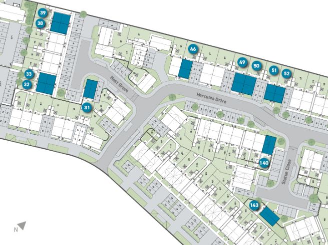 Site plan - artist's impression subject to change